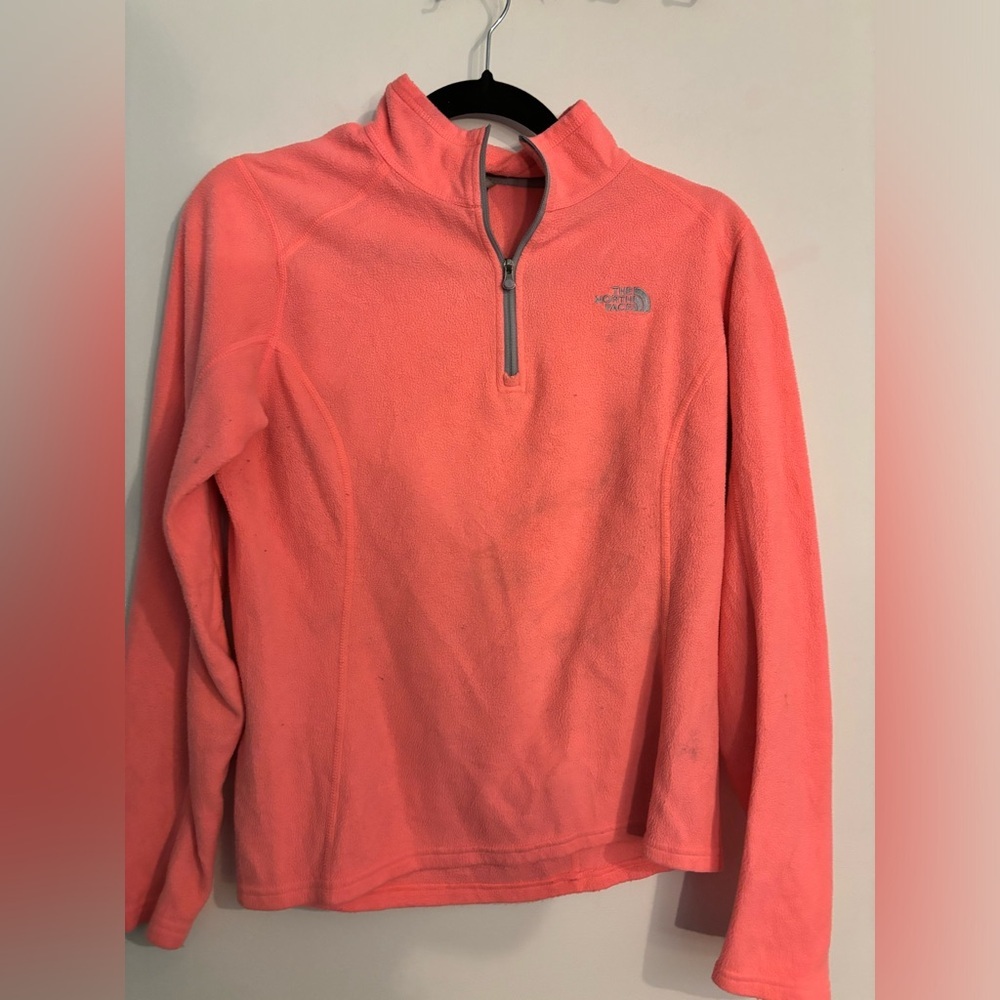 The North Face Womens Medium 1 Dark Pink Full Zip Hoody & 1 Bright Pink Fleece - Picture 9 of 13